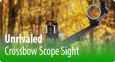 Unrivaled Crossbow Scope Sight.